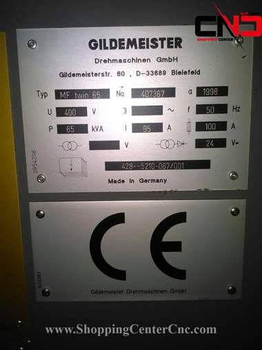 تراش سی ان سی 8 محور Gildemeister twin65 ساخت المان